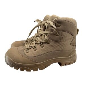 Garmont T8 Tactical Boots Mens Tan Lace Up Vibram Sole Hiking Military Size 8.5‎
